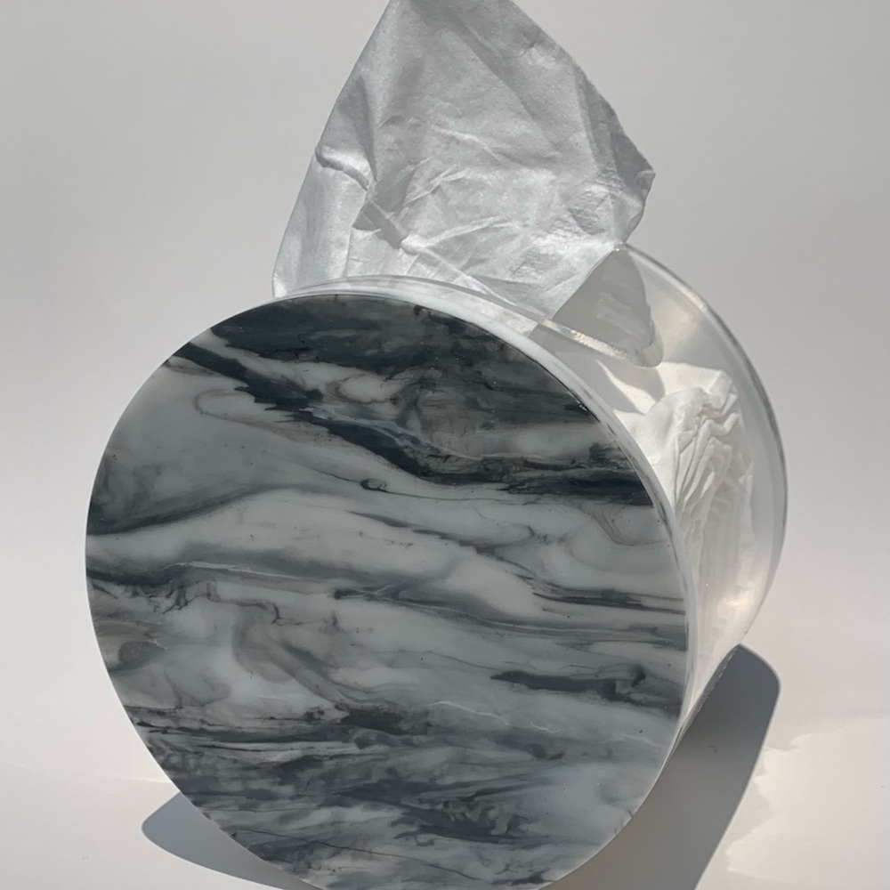 TISSUE HOLDER or VASE